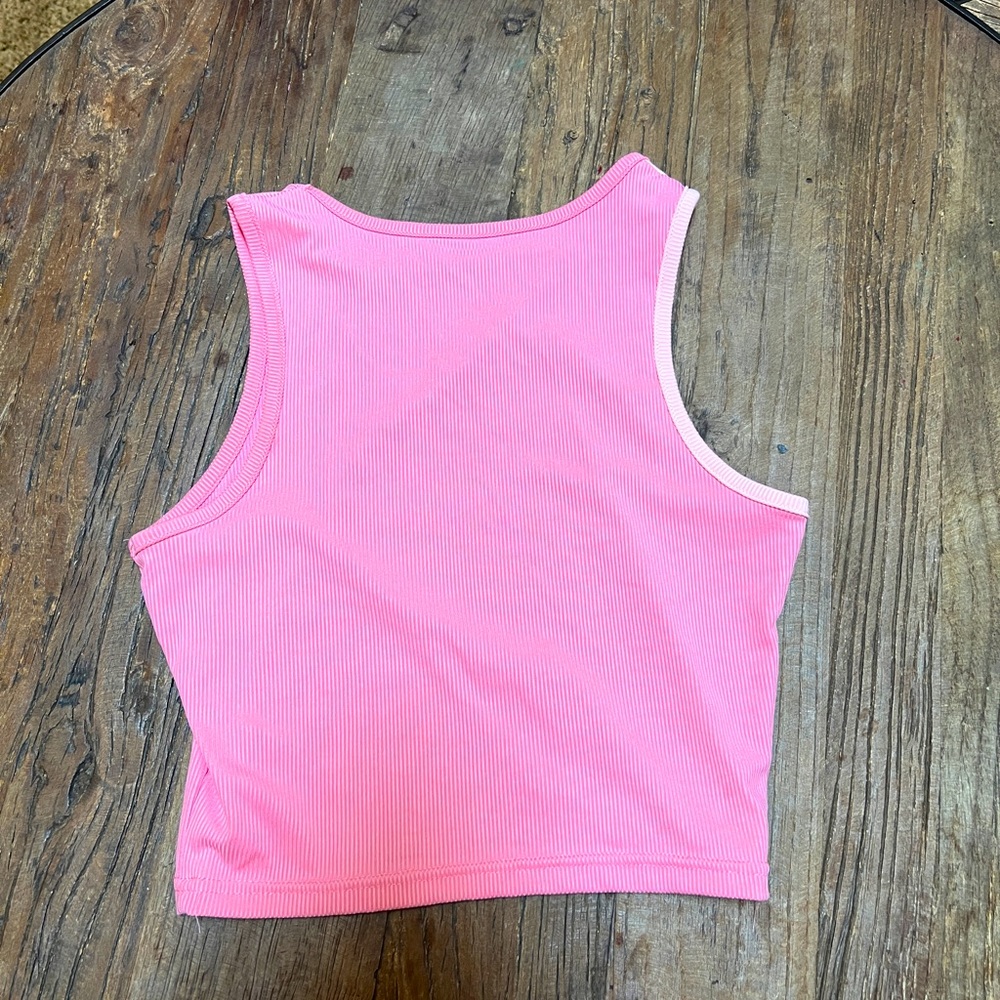 Pink SHEIN Crop Top